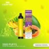 X-QLUSIVE MEGA BANANA PAPAYA – 3500 PUFFS